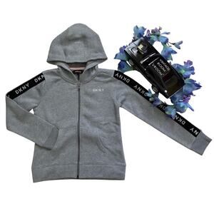 DKNY NWOT Full Zip Hoodie Girls 10